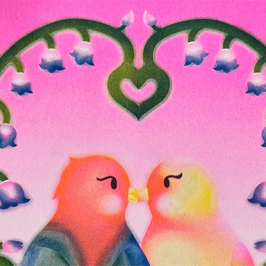 Risograph Print: Lover