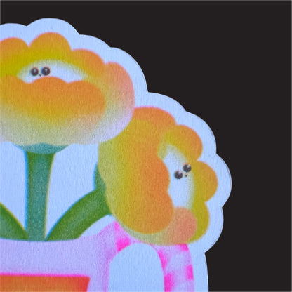 Risograph Print: All the happiness in the world