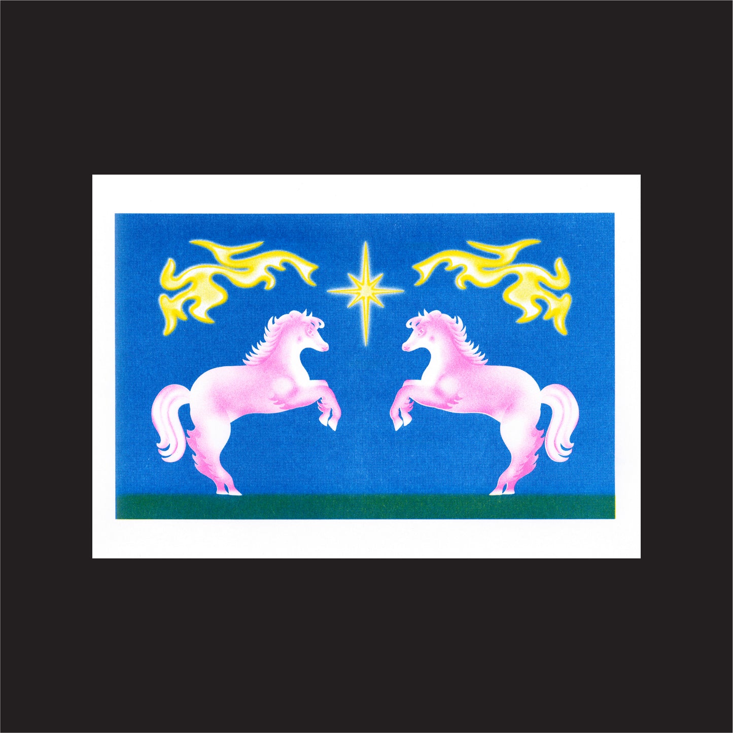 Risograph Print: Follow Your North Star