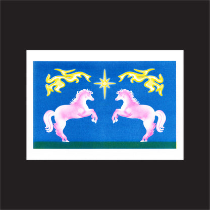 Risograph Print: Follow Your North Star