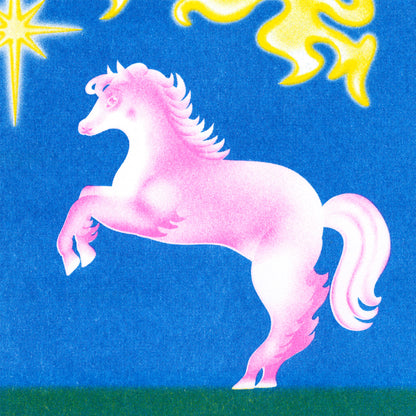 Risograph Print: Follow Your North Star