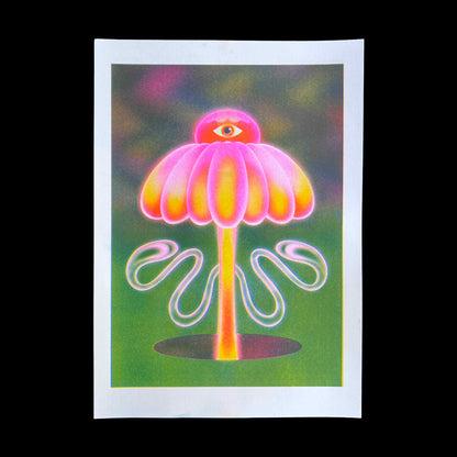 Risograph Print: Blooming (Open Edition | Unsigned)
