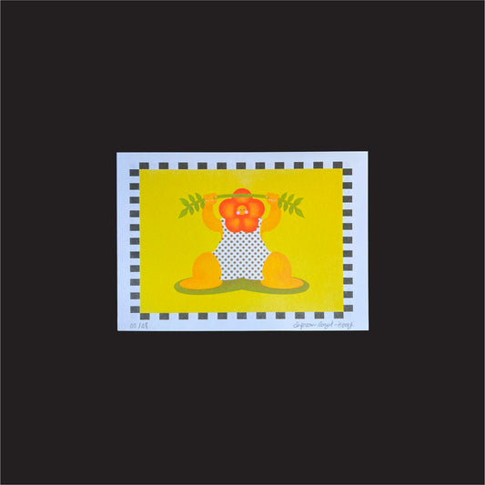 Risograph Print: Fresha