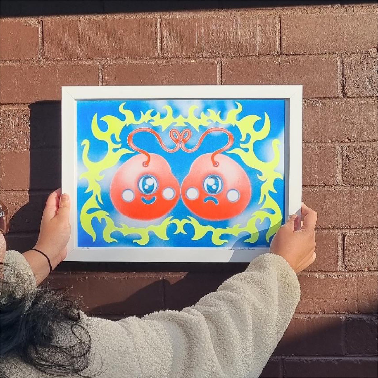 Risograph Print: Good Day, Bad Day