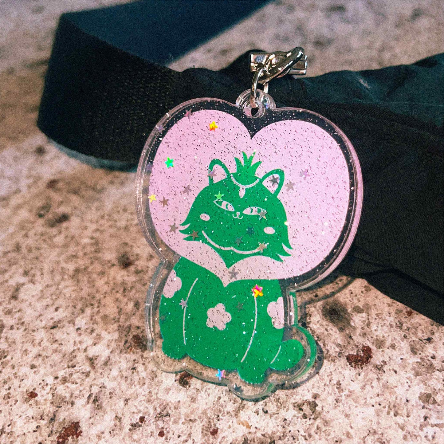 Love Meow Keychain