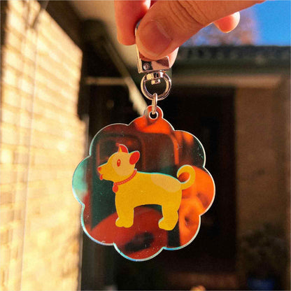 Poppy the Puppy Keychain