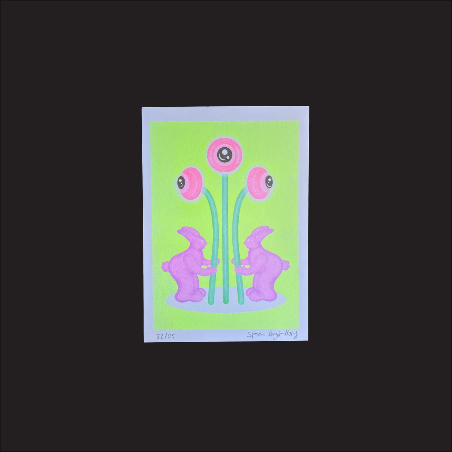 Risograph Print: Stay Curious