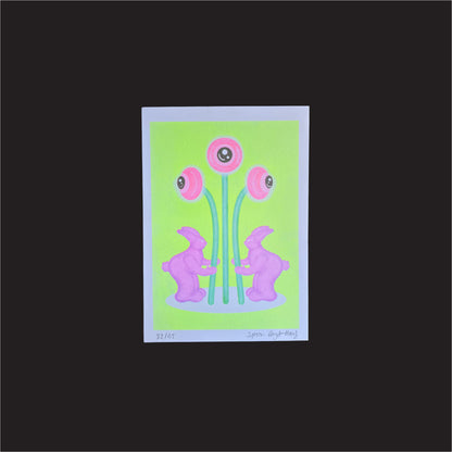 Risograph Print: Stay Curious
