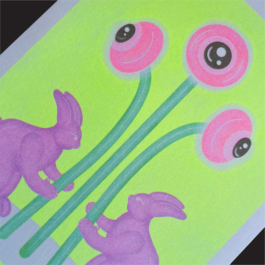 Risograph Print: Stay Curious