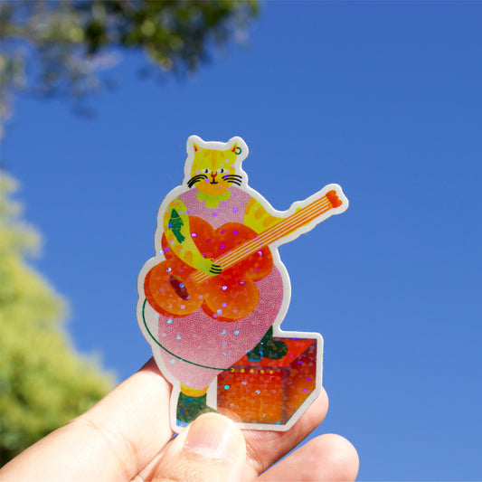 Wildcat- The Guitarist Sticker